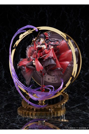 Date A Bullet PVC Statue 1/7 Kurumi Tokisaki: Pigeon Blood Ruby Dress Ver. 33 cm