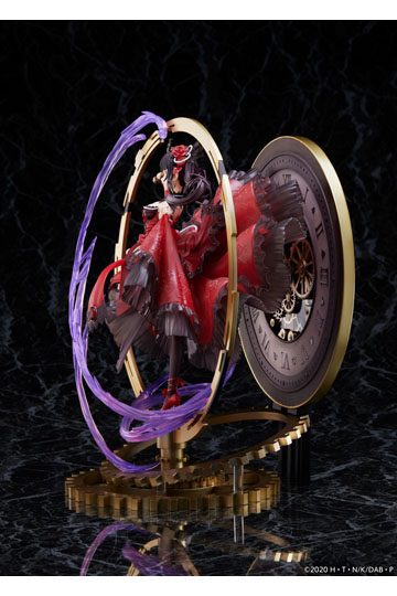 Date A Bullet PVC Statue 1/7 Kurumi Tokisaki: Pigeon Blood Ruby Dress Ver. 33 cm