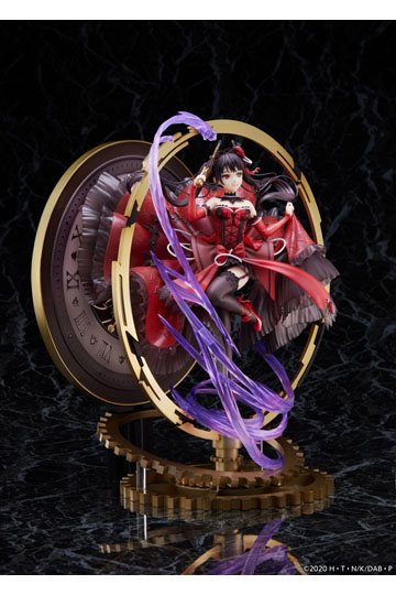 Date A Bullet PVC Statue 1/7 Kurumi Tokisaki: Pigeon Blood Ruby Dress Ver. 33 cm