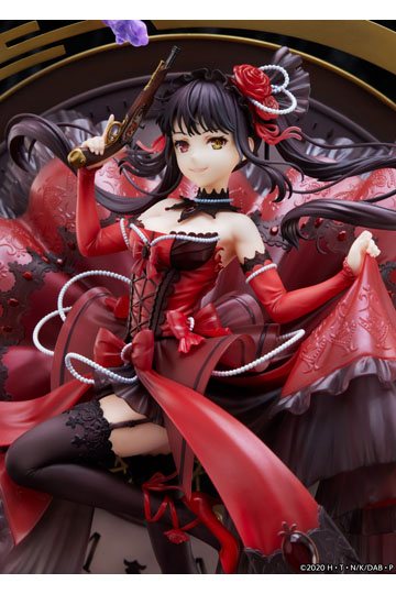 Date A Bullet PVC Statue 1/7 Kurumi Tokisaki: Pigeon Blood Ruby Dress Ver. 33 cm