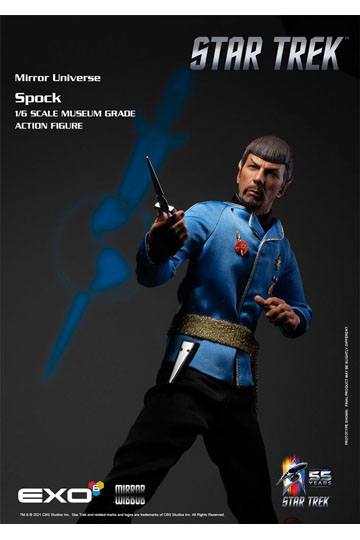 Star Trek: The Original Series Action Figure 1/6 Mirror Universe Spock 30 cm