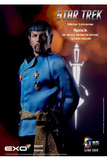 Star Trek: The Original Series Action Figure 1/6 Mirror Universe Spock 30 cm