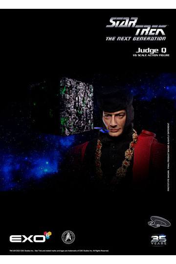 Star Trek: The Next Generation Action Figure 1/6 Judge Q 30 cm