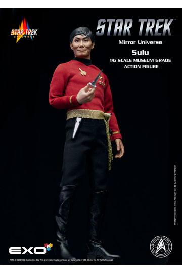 Star Trek: The Original Series Action Figure 1/6 Mirror Universe Sulu 28 cm