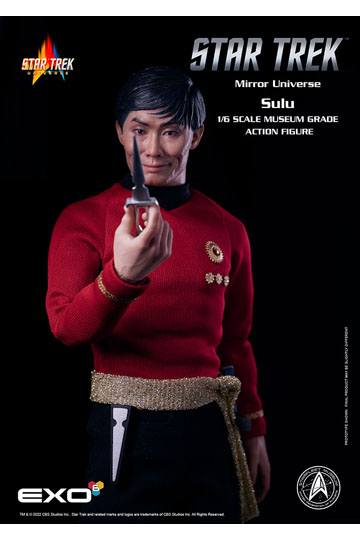 Star Trek: The Original Series Action Figure 1/6 Mirror Universe Sulu 28 cm