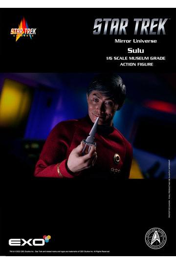 Star Trek: The Original Series Action Figure 1/6 Mirror Universe Sulu 28 cm