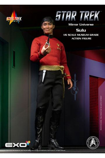 Star Trek: The Original Series Action Figure 1/6 Mirror Universe Sulu 28 cm