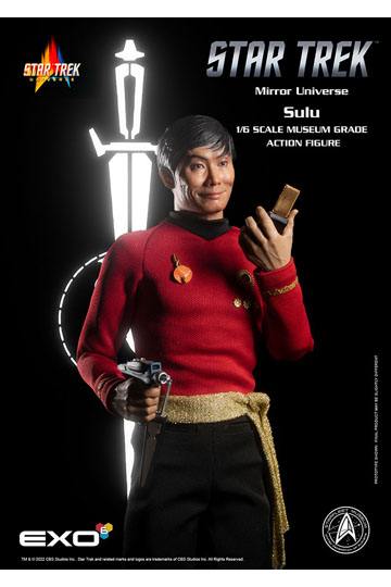 Star Trek: The Original Series Action Figure 1/6 Mirror Universe Sulu 28 cm