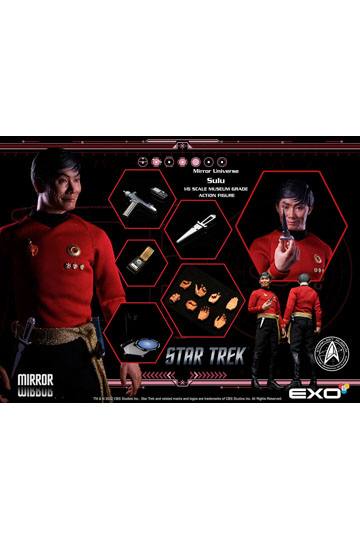 Star Trek: The Original Series Action Figure 1/6 Mirror Universe Sulu 28 cm