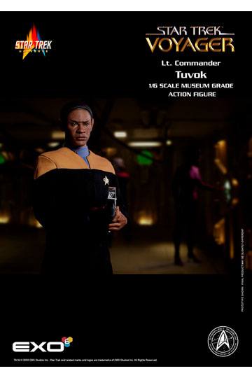 Star Trek: Voyager Action Figure 1/6 Lt. Commander Tuvok 30 cm