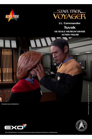 Star Trek: Voyager Action Figure 1/6 Lt. Commander Tuvok 30 cm