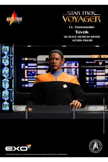 Star Trek: Voyager Action Figure 1/6 Lt. Commander Tuvok 30 cm