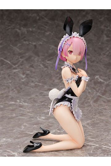 Re:ZERO -Starting Life in Another World- PVC Statue 1/4 Ram Bare Leg Bunny Ver. 30 cm