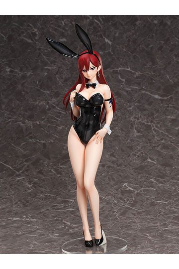 Fairy Tail PVC Statue 1/4 Erza Scarlet Bare Leg Bunny Ver. 48 cm