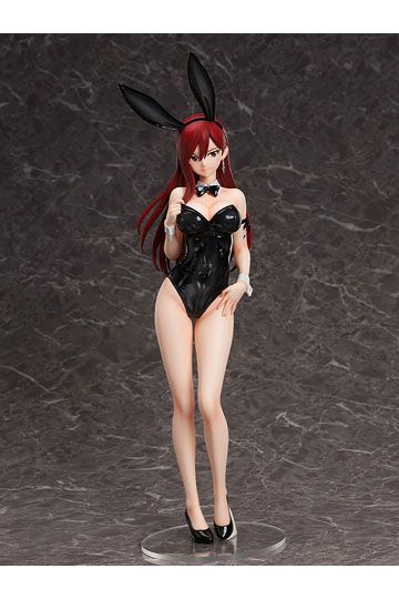 Fairy Tail PVC Statue 1/4 Erza Scarlet Bare Leg Bunny Ver. 48 cm