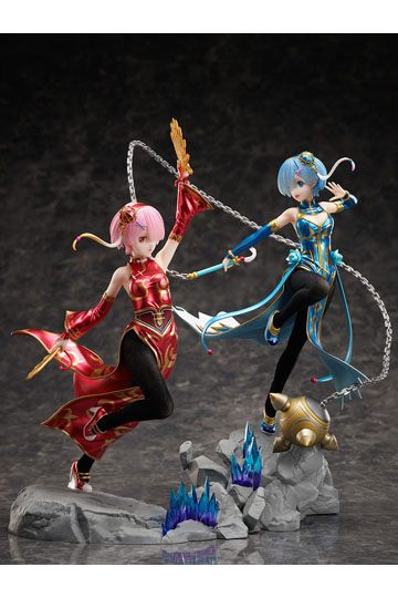 Re:ZERO - Starting Life in Another World PVC Statue 1/7 Ram China Dress Ver. 23 cm