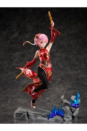 Re:ZERO - Starting Life in Another World PVC Statue 1/7 Ram China Dress Ver. 23 cm