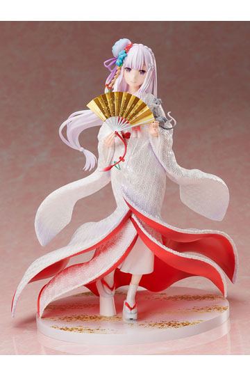 Re:ZERO -Starting Life in Another World- PVC Statue 1/7 Emilia Shiromuku 25 cm