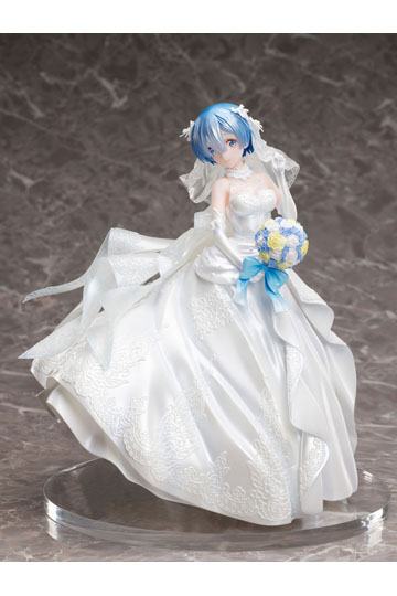 Re:ZERO -Starting Life in Another World- PVC Statue 1/7 Rem Wedding Dress Ver. 23 cm