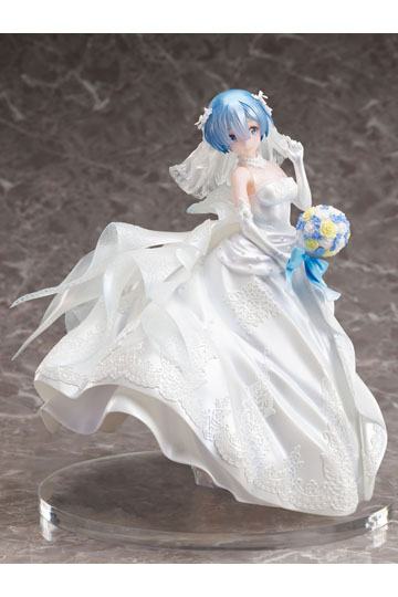 Re:ZERO -Starting Life in Another World- PVC Statue 1/7 Rem Wedding Dress Ver. 23 cm