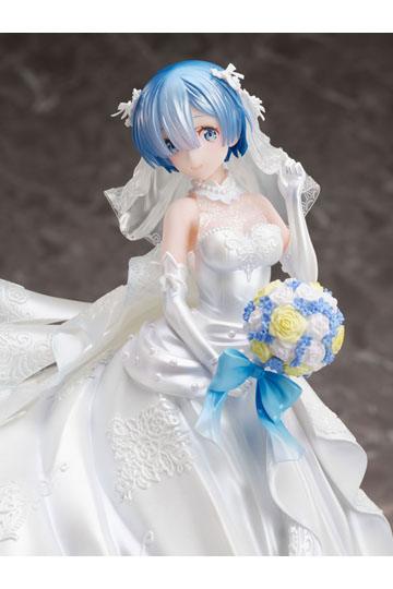 Re:ZERO -Starting Life in Another World- PVC Statue 1/7 Rem Wedding Dress Ver. 23 cm
