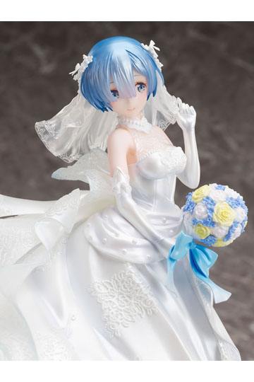 Re:ZERO -Starting Life in Another World- PVC Statue 1/7 Rem Wedding Dress Ver. 23 cm