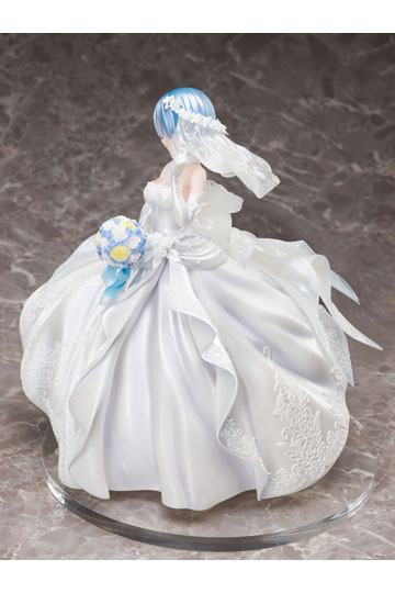 Re:ZERO -Starting Life in Another World- PVC Statue 1/7 Rem Wedding Dress Ver. 23 cm