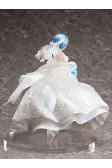 Re:ZERO -Starting Life in Another World- PVC Statue 1/7 Rem Wedding Dress Ver. 23 cm