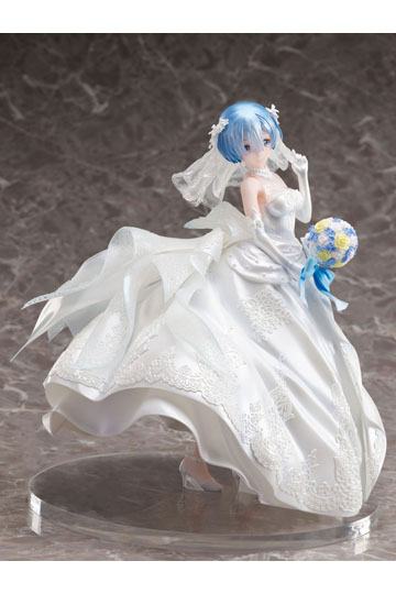 Re:ZERO -Starting Life in Another World- PVC Statue 1/7 Rem Wedding Dress Ver. 23 cm