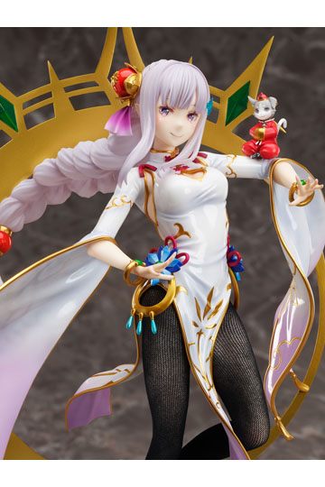 Re:ZERO -Starting Life in Another World- PVC Statue 1/7 Emilia China Dress Ver. 38 cm
