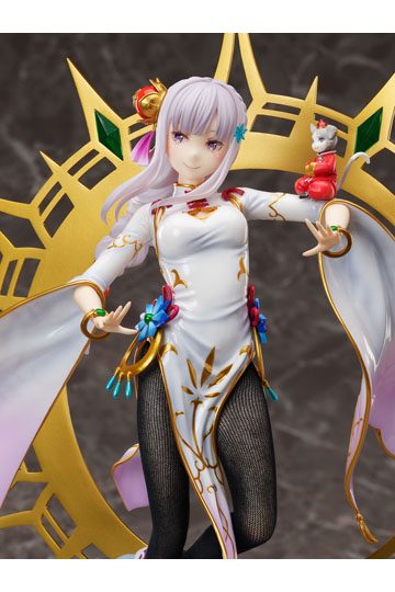 Re:ZERO -Starting Life in Another World- PVC Statue 1/7 Emilia China Dress Ver. 38 cm