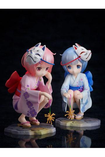 Re:ZERO -Starting Life in Another World- PVC Statues 1/7 Rem & Ram Childhood Summer Memories 11 cm