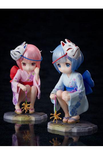 Re:ZERO -Starting Life in Another World- PVC Statues 1/7 Rem & Ram Childhood Summer Memories 11 cm