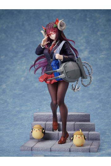 Azur Lane PVC Statue 1/7 Suruga Straightfaced Model Student Ver. 25 cm