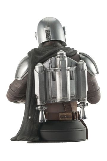 Star Wars: The Mandalorian Bust 1/6 The Mandalorian with Grogu 15 cm
