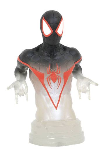 Marvel Comics Bust Camouflage Miles Morales SDCC 2021 Previews Exclusive 18 cm