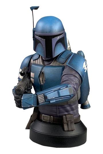 Star Wars The Mandalorian Bust 1/6 Death Watch Previews Exclusive 18 cm