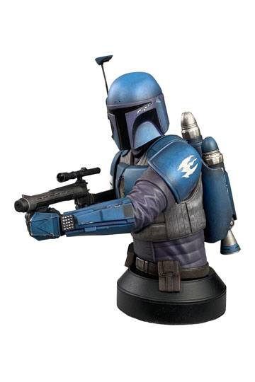 Star Wars The Mandalorian Bust 1/6 Death Watch Previews Exclusive 18 cm