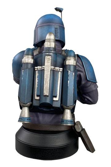 Star Wars The Mandalorian Bust 1/6 Death Watch Previews Exclusive 18 cm