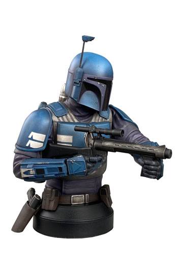 Star Wars The Mandalorian Bust 1/6 Death Watch Previews Exclusive 18 cm