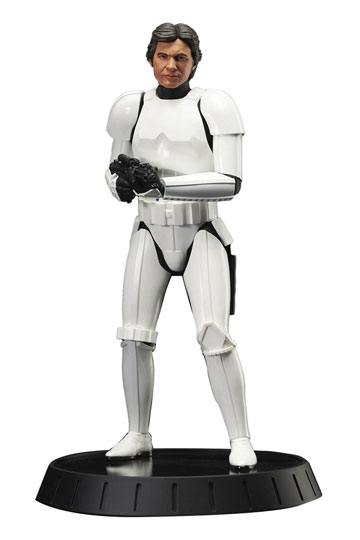 Star Wars Episode IV Milestones Statue 1/6 Han Solo (Stormtrooper Disguise) 40th Anniversary Exclusive 30 cm