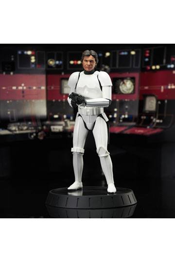 Star Wars Episode IV Milestones Statue 1/6 Han Solo (Stormtrooper Disguise) 40th Anniversary Exclusive 30 cm