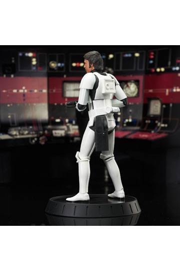 Star Wars Episode IV Milestones Statue 1/6 Han Solo (Stormtrooper Disguise) 40th Anniversary Exclusive 30 cm