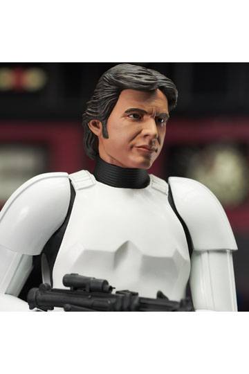 Star Wars Episode IV Milestones Statue 1/6 Han Solo (Stormtrooper Disguise) 40th Anniversary Exclusive 30 cm