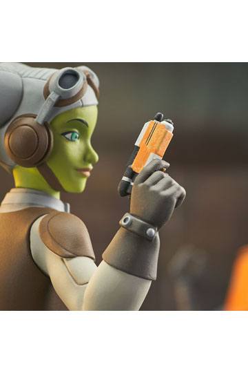 Star Wars Rebels Bust 2-Pack Hera & Chopper 15 cm