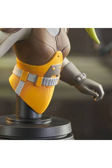 Star Wars Rebels Bust 2-Pack Hera & Chopper 15 cm