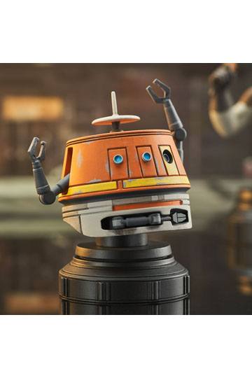 Star Wars Rebels Bust 2-Pack Hera & Chopper 15 cm
