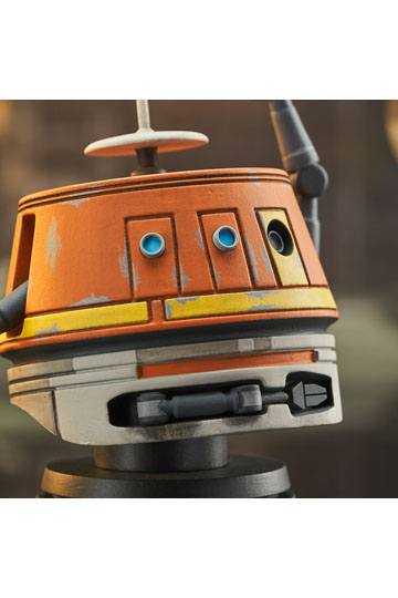 Star Wars Rebels Bust 2-Pack Hera & Chopper 15 cm