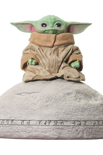 Star Wars The Mandalorian Milestones Statue 1/6 Grogu on Seeing Stone 20 cm