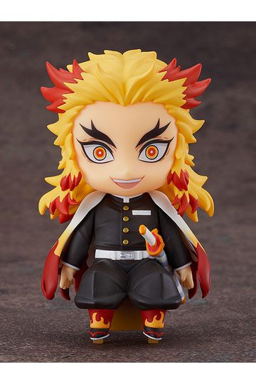 Nendoroid Demon Slayer: Kimetsu no Yaiba Swacchao! Figure Kyojuro Rengoku 9 cm